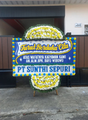 Papan Bunga Duka di Musatfak