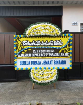 Papan Bunga Duka di Musatfak